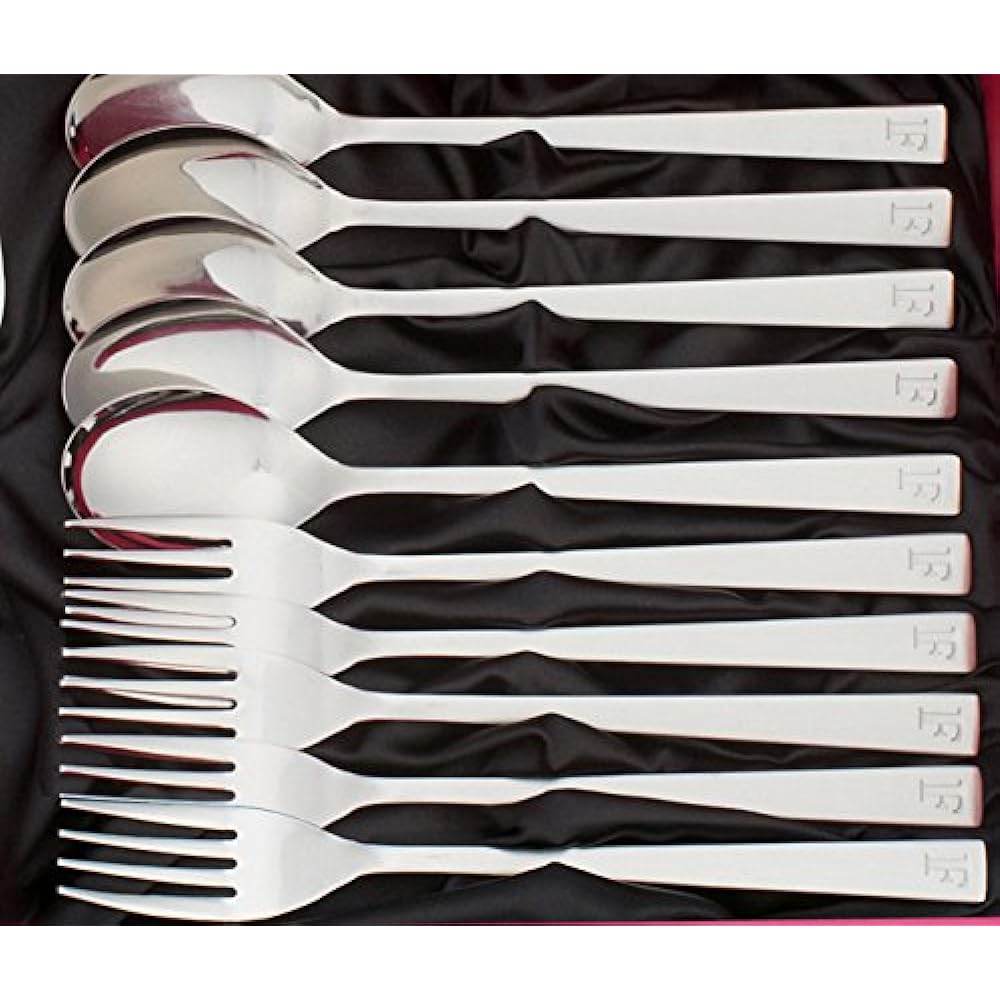 FAUCHON "Dessert Dinner" Spoon Fork 20 Piece Cutlery Set FA20-D20