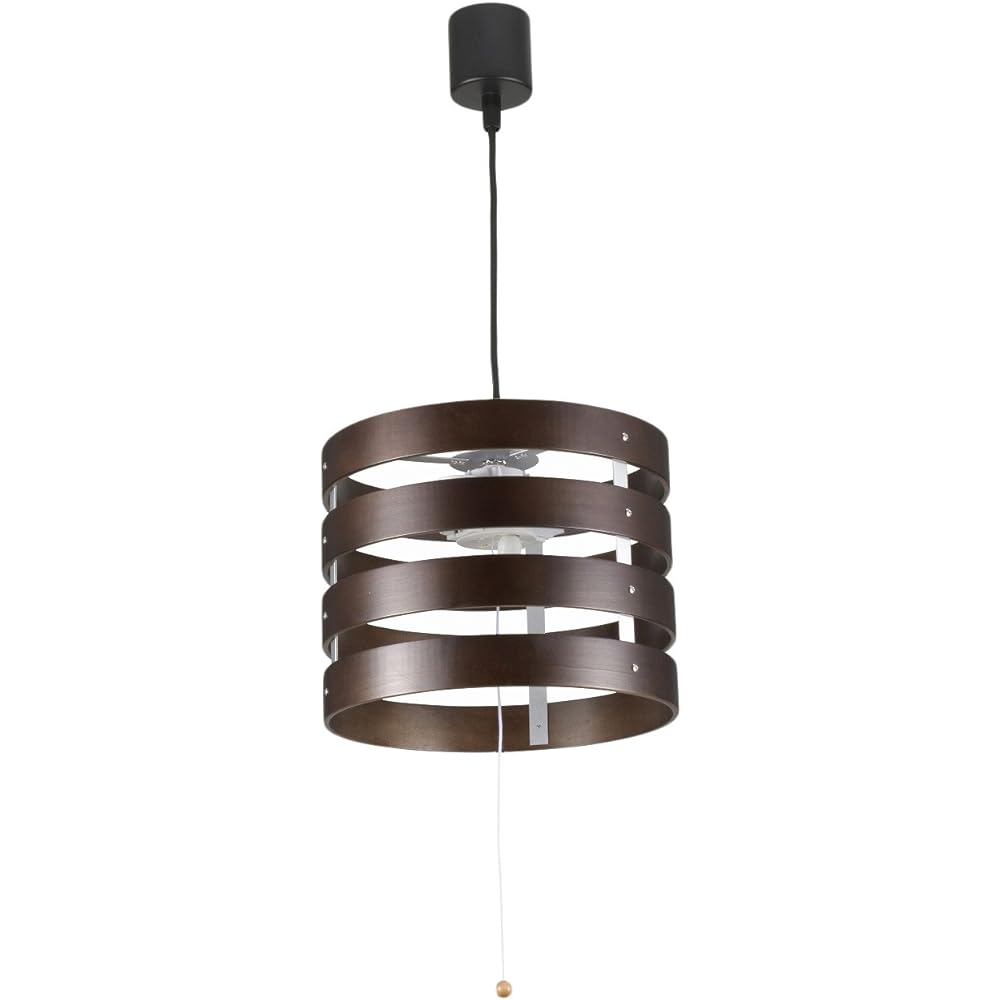 OHM Pendant Wooden Frame 2 Lights [Bulb Sold Separately] LT-Y20CW 06-1486