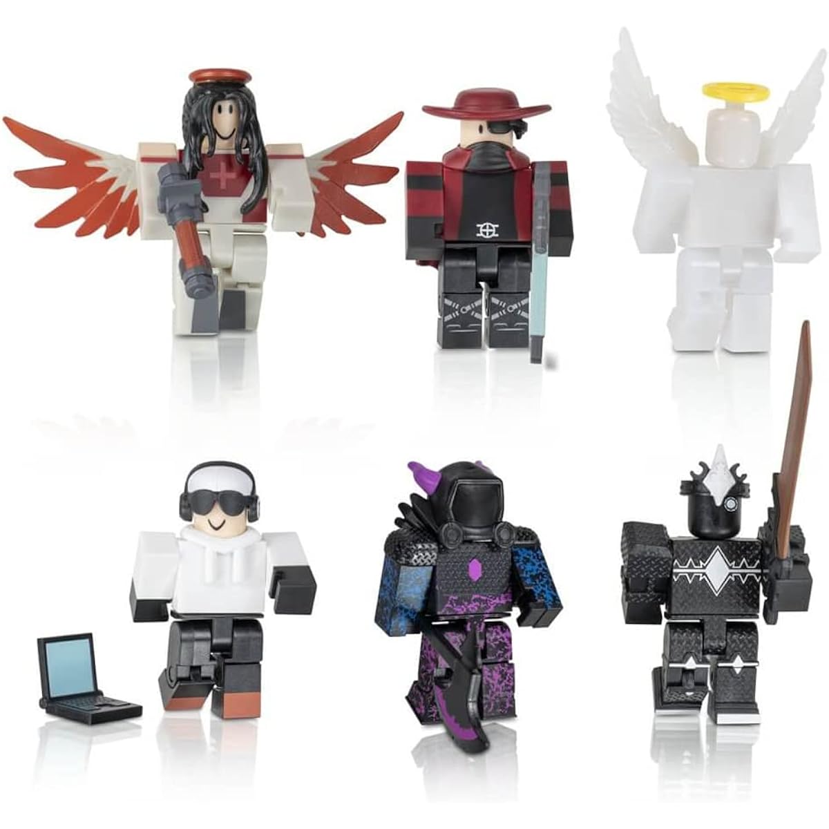 Roblox Action Collection Tower Defense Simulator: Cybercity Six Figure Pack [Includes Exclusive Virtual Items]