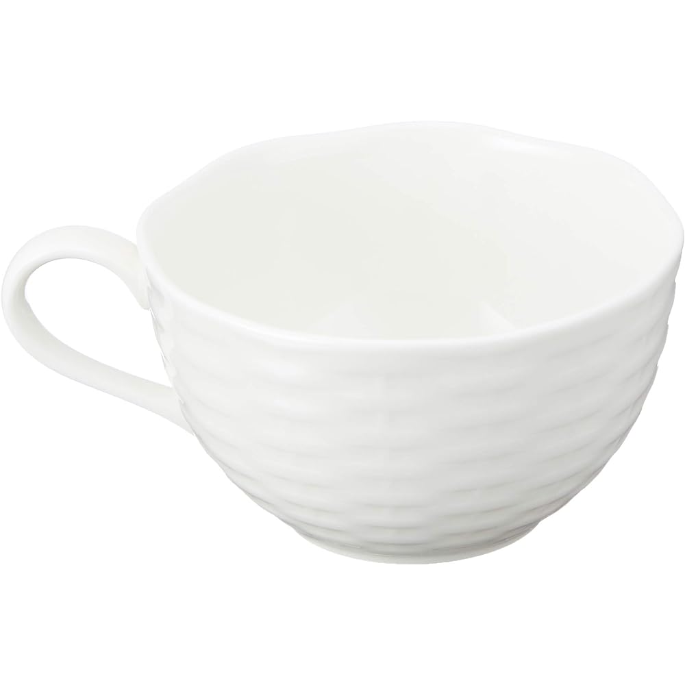 NARUMI Cup Saucer Set, Lucy Garden 210cc, Berry Pattern, 5 Pattern Set, Cute, Stylish, Relief, Tea, Coffee, Microwave Warming, Dishwasher Safe, Gift Box Included 96010-23067P