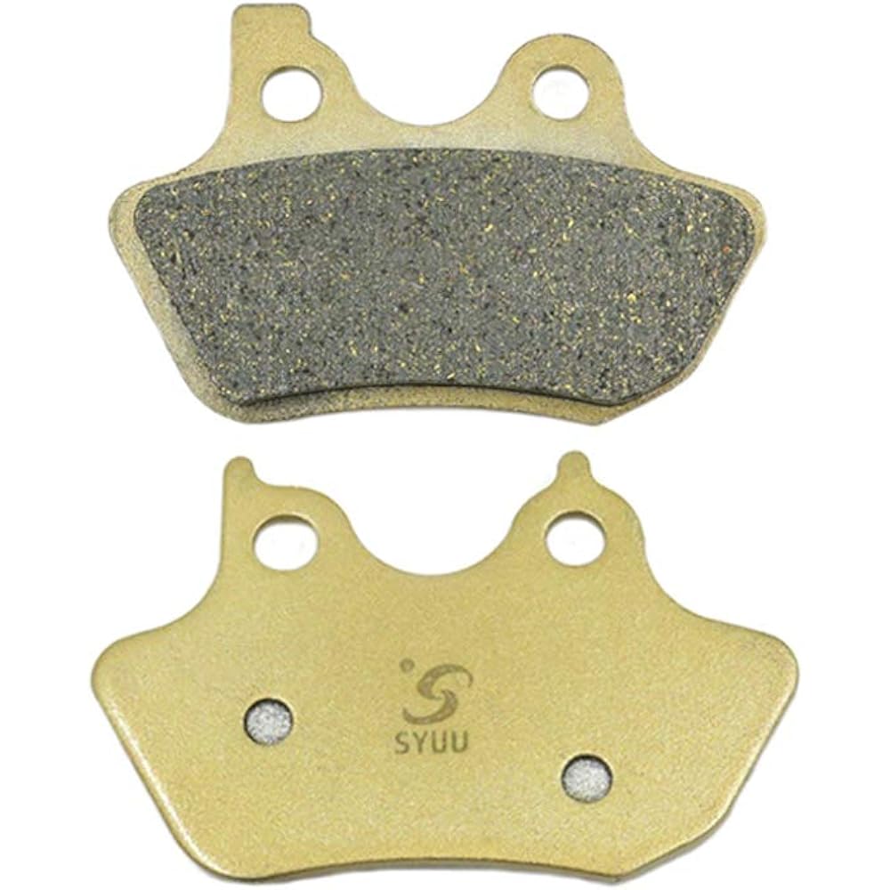 SYUU Motorcycle Replacement Front Rear Brake Pads Brake Pads for Harley-Davidson XLH/XL Sportster 883 1200 XL 1200 C Sportster Custom XL 883 Sportster Standard 2000-2003 FA400F FA400R