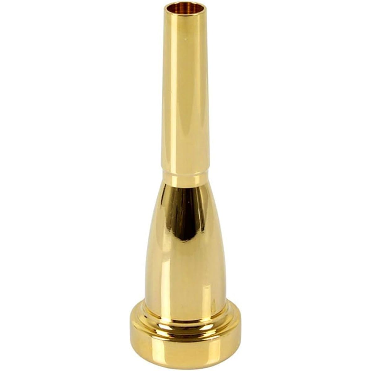 TraderPlus Copper Alloy Metal Trumpet Mouthpiece for Bach (5C Golden)