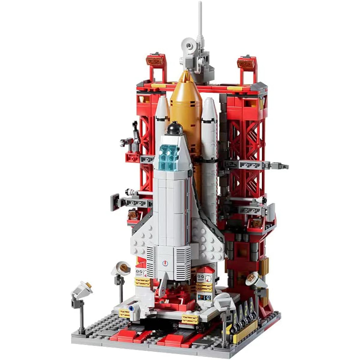 brusionly City Space Shuttle Toy Building Set for Kids