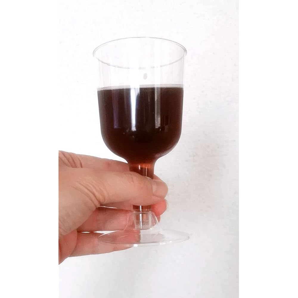 Wine Glasses Plastic Wine Cups 32 Pieces Perfect for Camping and Outdoors SVW-32