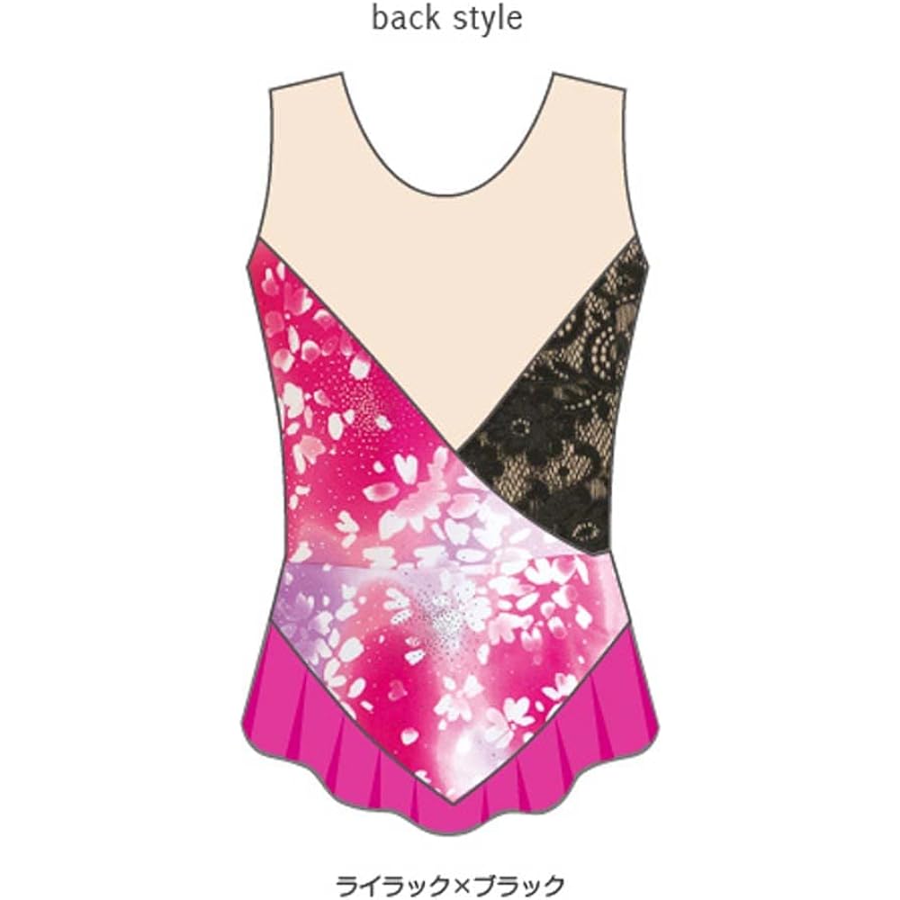 SASAKI Gymnastics/Rhythmic Gymnastics Leotard with Skirt 7365S