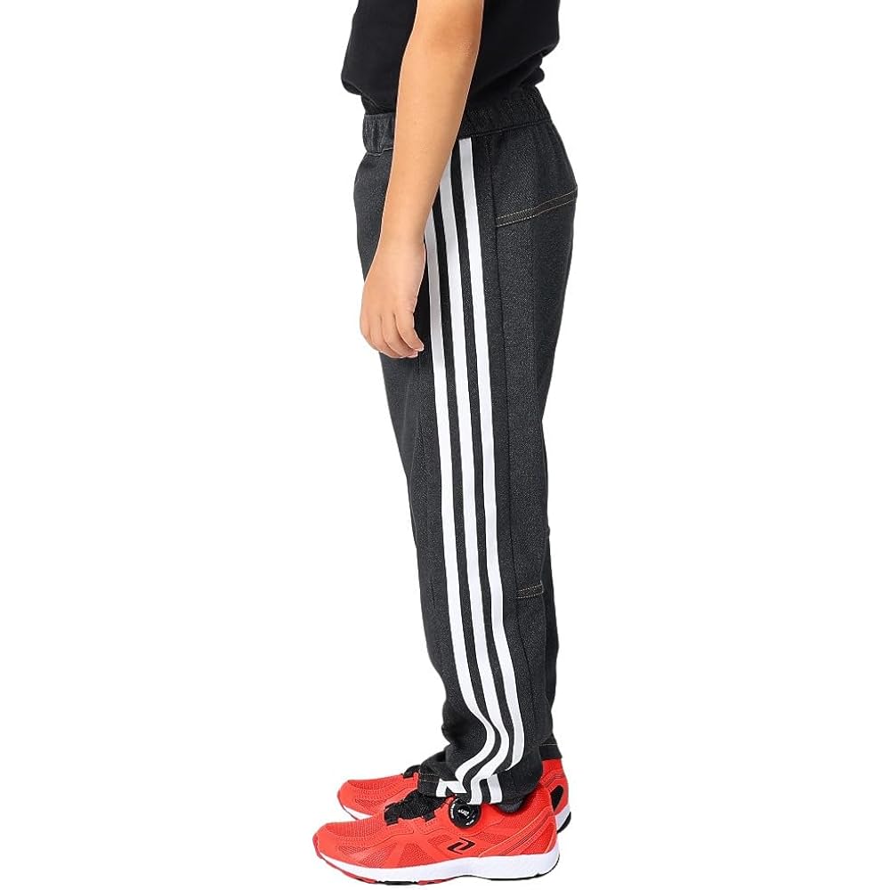 [Adidas] Jersey Bottom Kids Allover Print Warm-up Track Pants DKH25