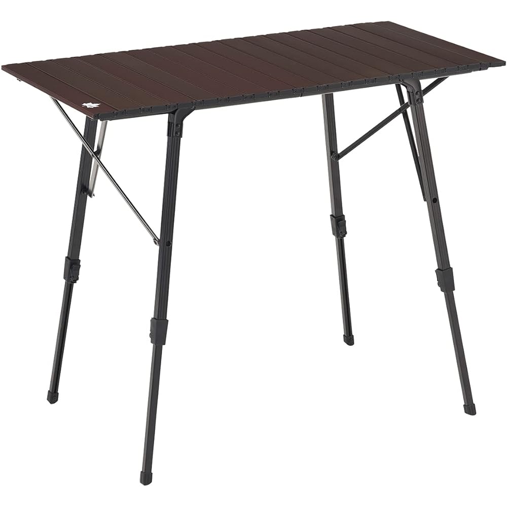 LOGOS Washable Adjustable Table Camping Folding Outdoor Table