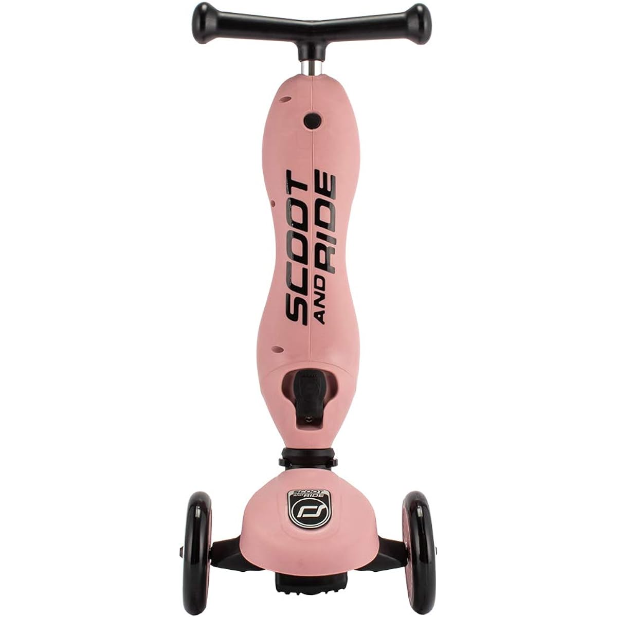 [Scoot & Ride] Scoot & Ride Kids Scooter Highway Kick 1 Kickboard Tricycle 2way 96270 Rose Highwaykick1 Rose [Parallel Import]