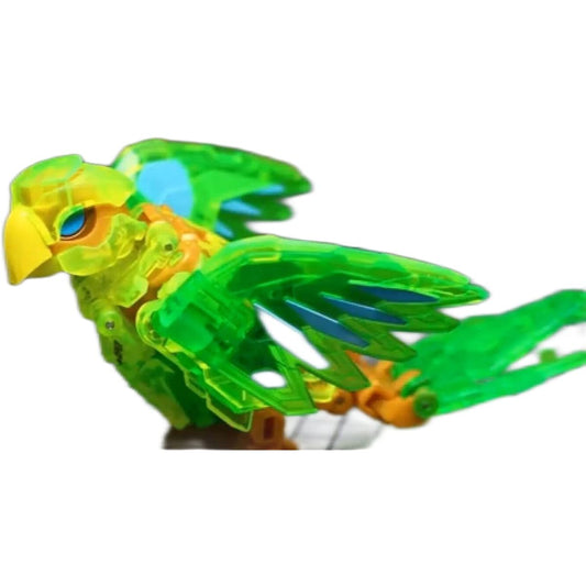 's Day Gift Birthday Party Shark Fish Cow Giraffe Robot Ocean Animal Transformation Dinosaur No Batteries Required Painted Finished Movable Figure BEAST-BOXS/MEGA-BOXS/TOYS MB-10/ BB-10BL/BB-01/MB-22/BB-44/BB-31/BB-32 (Parakeet-Limited) [Parallel Import]