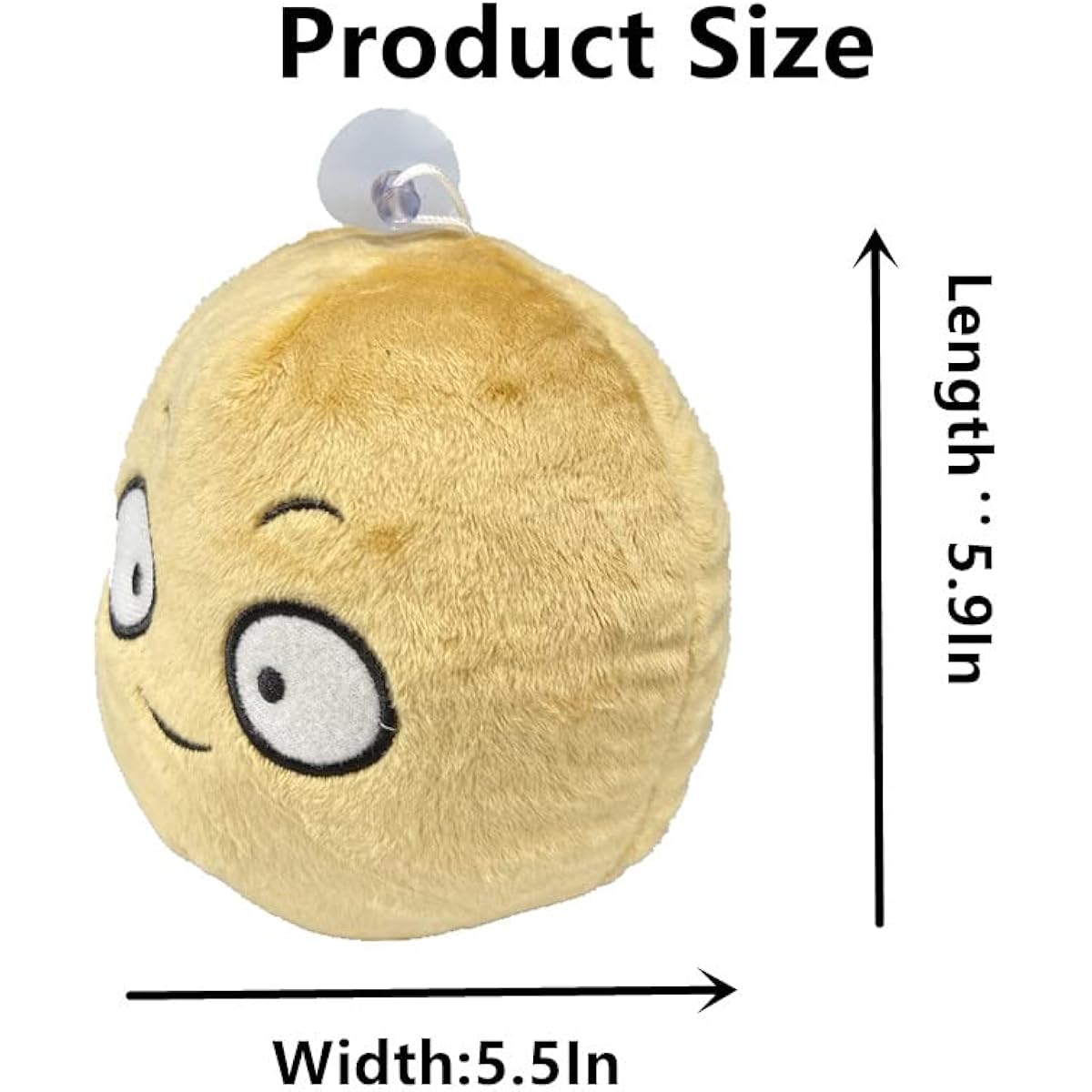 8" 1 PCS PVZ Plush Toy Stuffed Soft Doll, Plant Plush Walnut Figure Toy New
