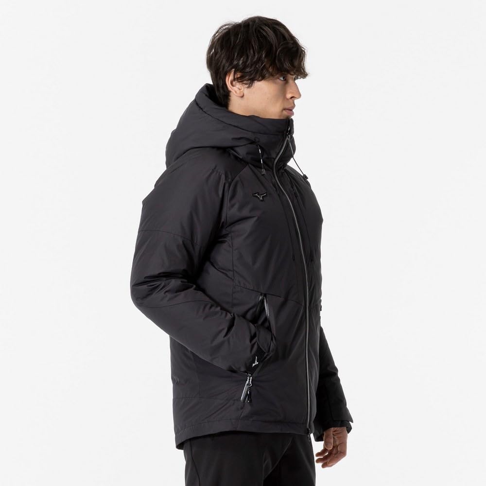 [Mizuno] Training Wear, Hybrid Down Coat, Reflection Gear, Heat Retention, Water Repellent, Moisture Absorbent, Heat Generating, 32MEA538