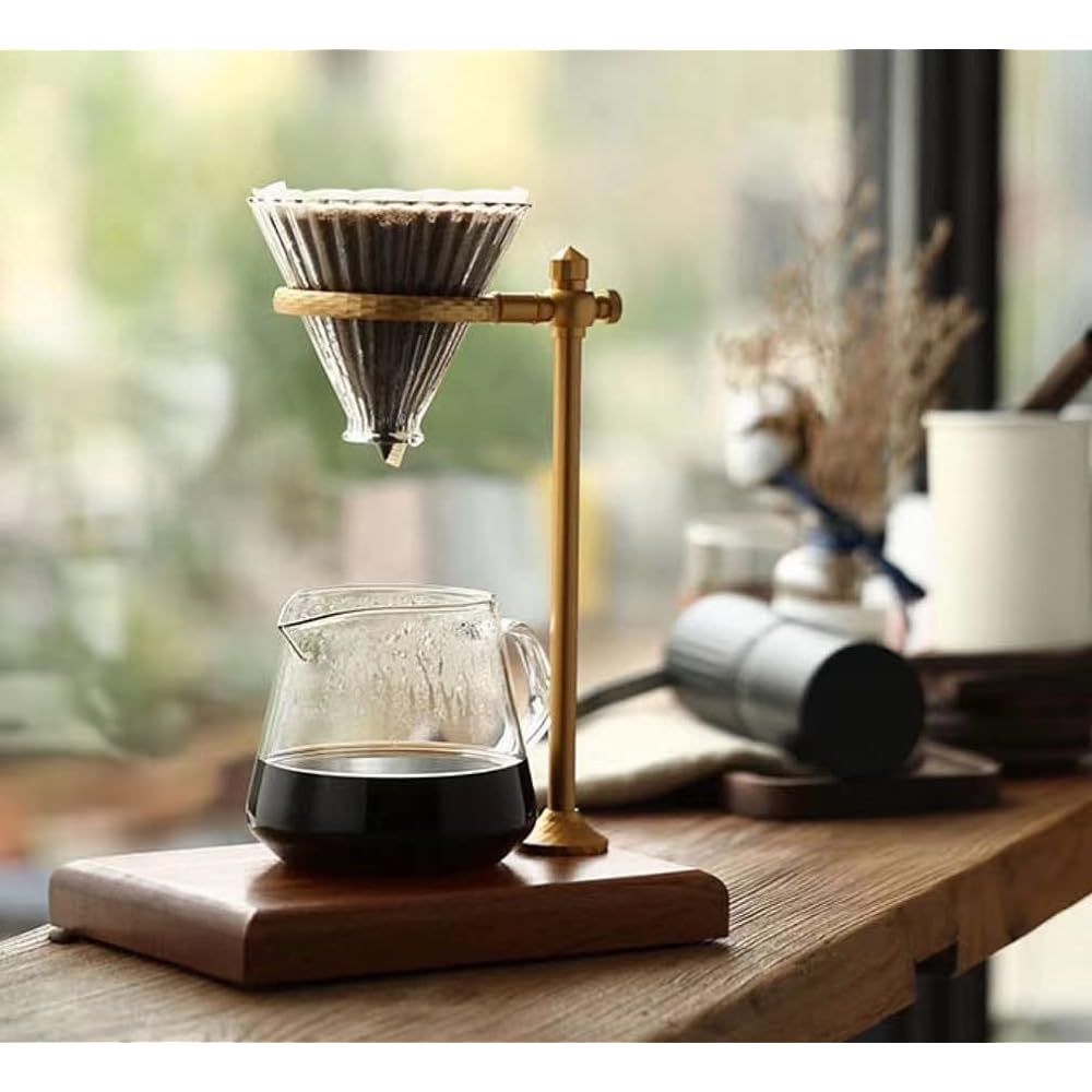 WOOD SHOW Coffee Stand Cafe Coffee Rack Wooden Coffee Drip Equipment (Coffee Stand Only) Shipping from Tokyo