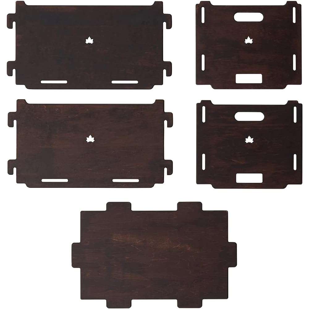 LOGOS Assem Wood Rack Box 73188058 Brown (Approx.) Width 56 x Depth 36 x Height 30 cm