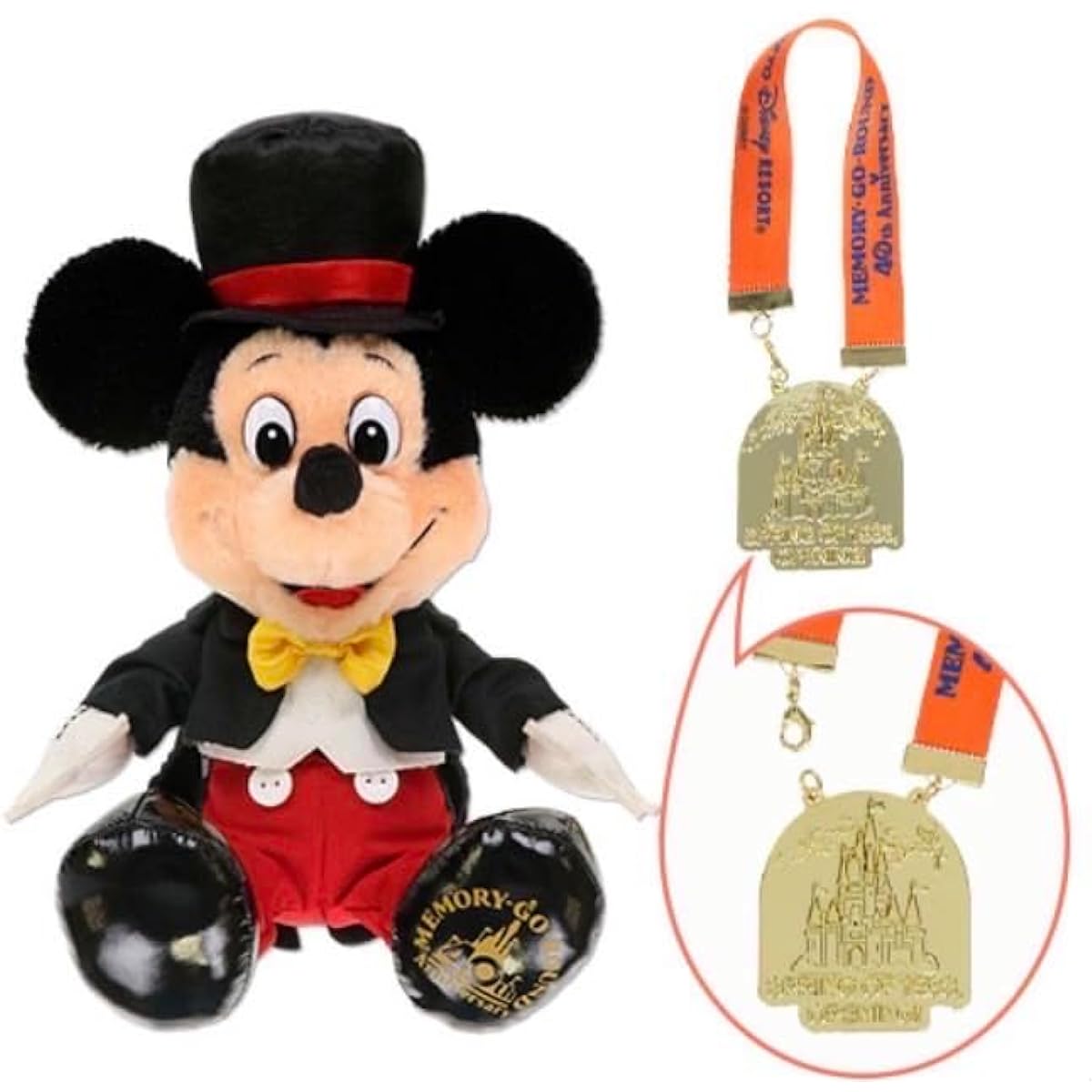 Mickey Mouse Plush Toy Grand Opening "Tokyo Disney Resort 40th Anniversary Memory-Go-Round" Merchandise that will bring back memories [Tokyo Disney Resort exclusive]