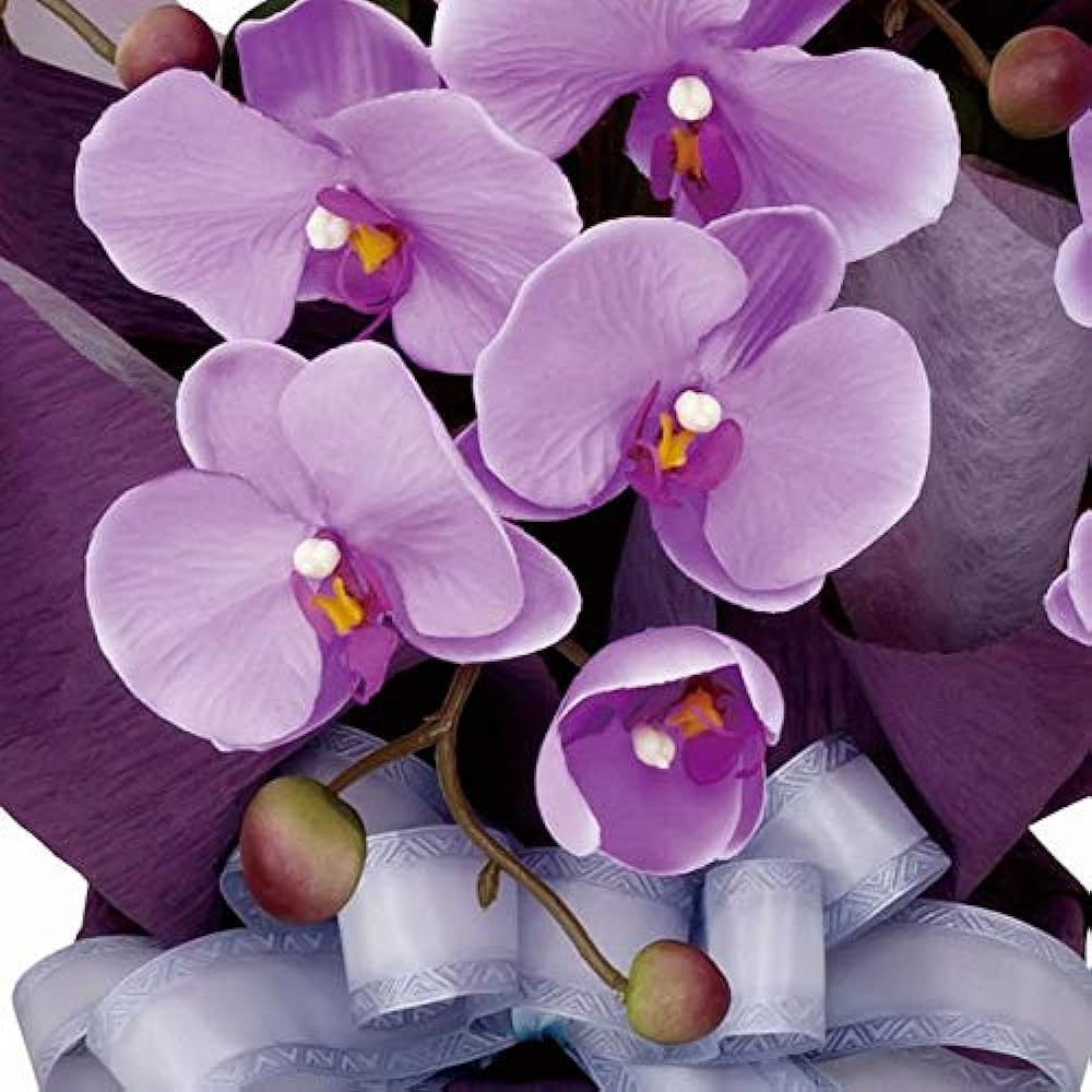 Art Creation Photocatalyst Artificial Flower Light Paradise Elegant Phalaenopsis L 453A80