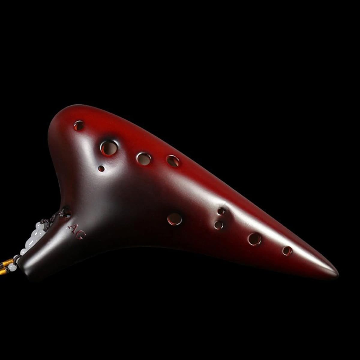 Beginner Student Alto G Key Smoke Ocarina 12 Holes Professional Clay Xun Musical Instrument Ocarina Musical Instrument