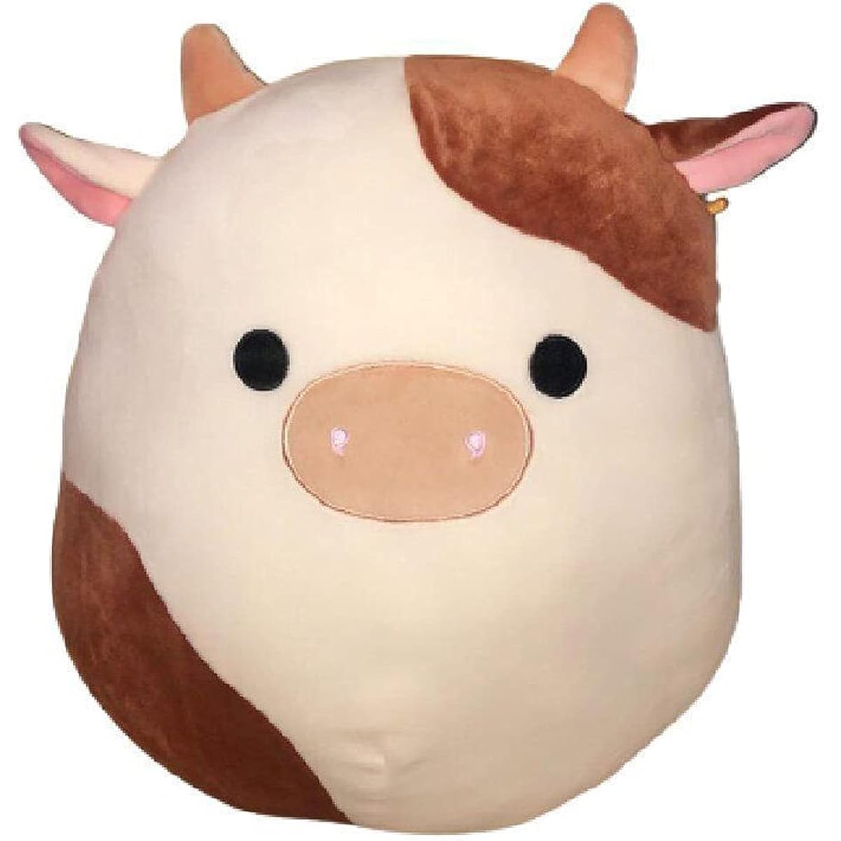 Squishmallow Official Kellytoy Plush Collectible Farm Squad Squad Soft Animals (Ronnie Cow, 8 inch)