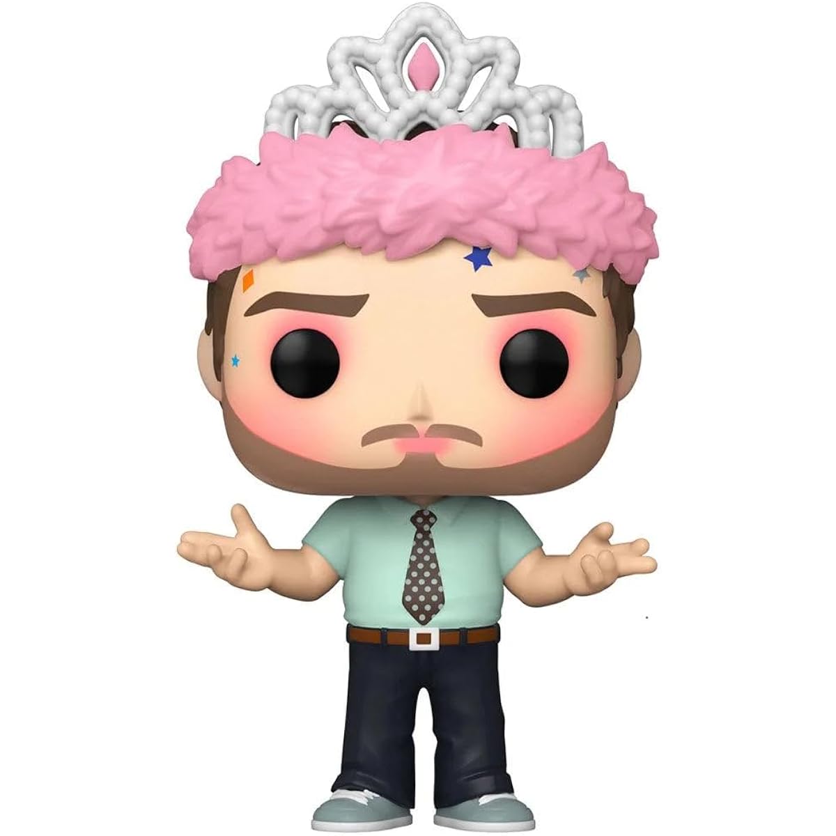 Parks and Rec - Andy Dwyer Princess Rainbow Sparkle Funko Pop! Vinyl Figure (Includes Compatible Pop Box Protector Case)