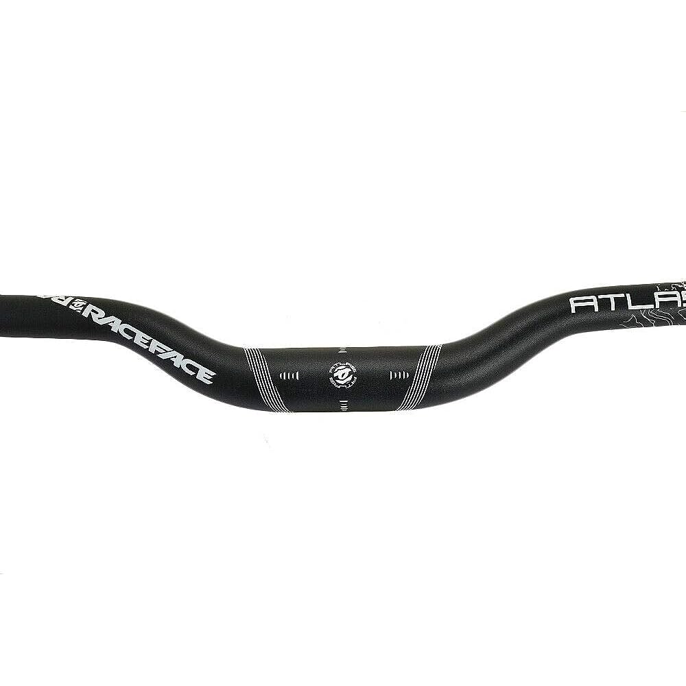 RaceFace Atlas 1.25 Inches Riser 31.8 x 785mm Handlebar 32mm Rise All Mountain Bar, Black, RF1981