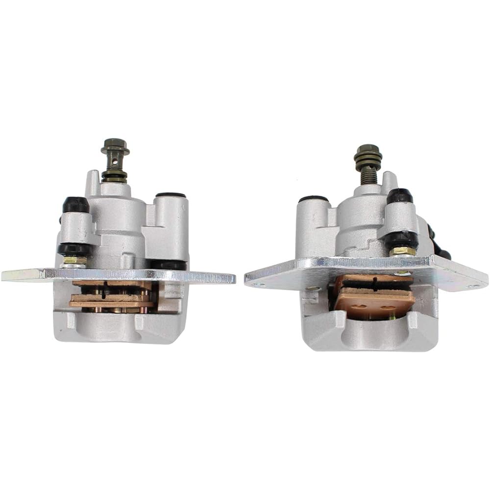 Front left and right brake caliper with pad 2 pack Honda Rancher 420 TRX420 Foreman 500 TRX500 Foreman Rubicon 500 ATV