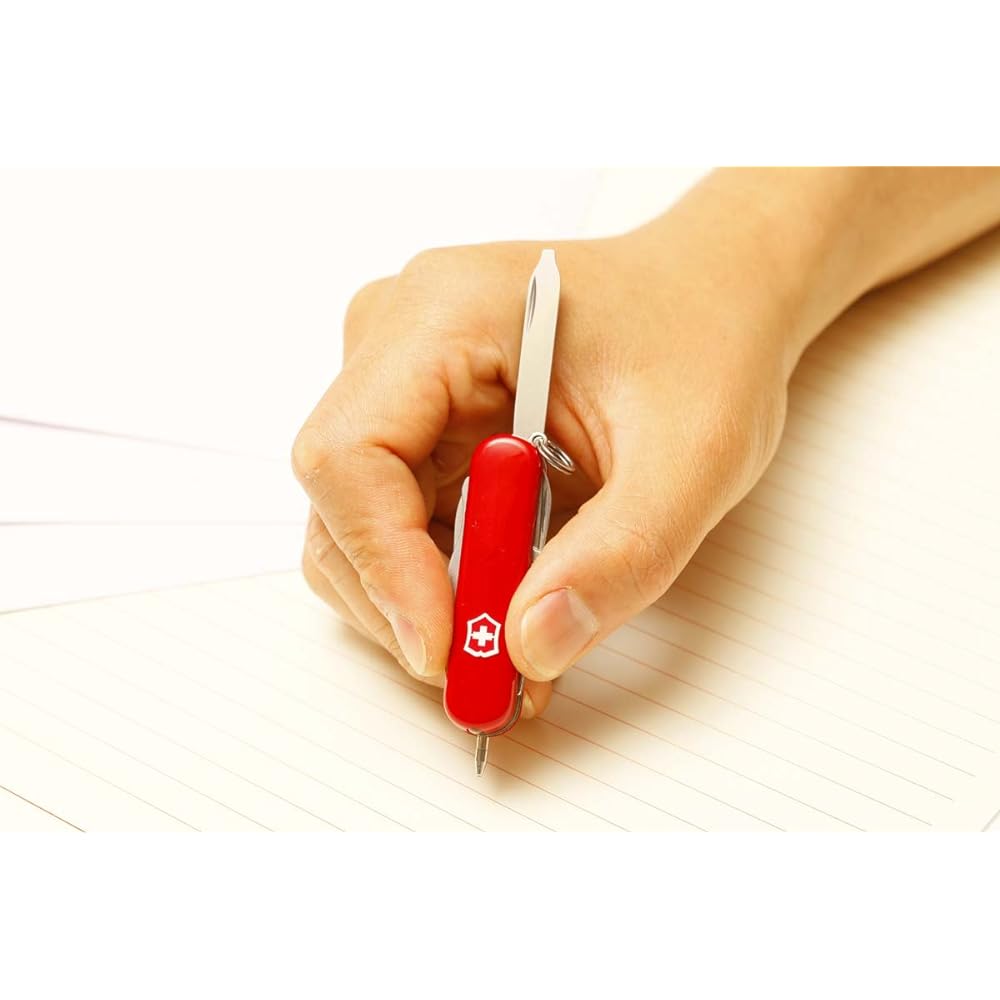 VICTORINOX Midnight Manager Swiss Army Knife Multi-Function Knife Camping Outdoor Magnetic Phillips Screwdriver LED Light Ballpoint Pen Included Swiss Made Multi-Tool with 10 Functions Compact Disaster Prevention Goods Jutoku Knife [Domestic Genuine Prod