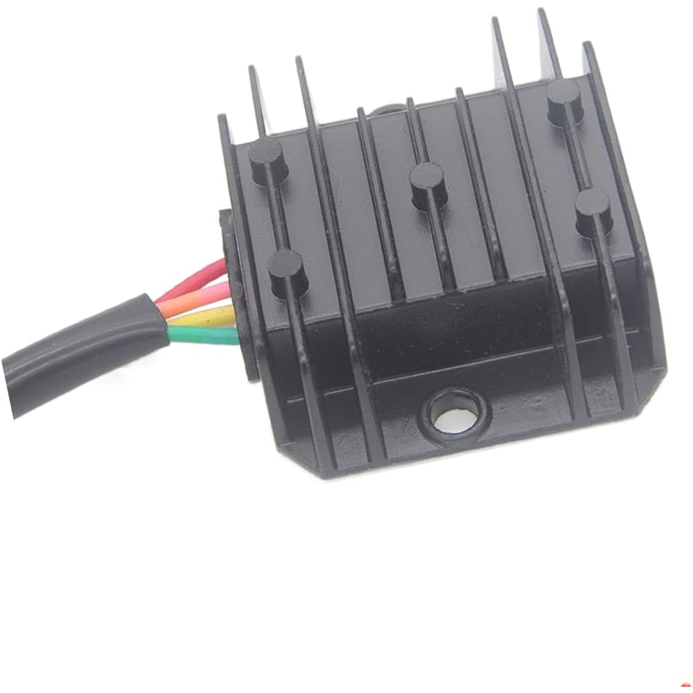 ZOOKOTO 4 Wire 12V Voltage Regulator Rectifier for GY6 125cc 150cc 250cc ATV Dirt Bike Go Kart Moped and Scooter 2pcs