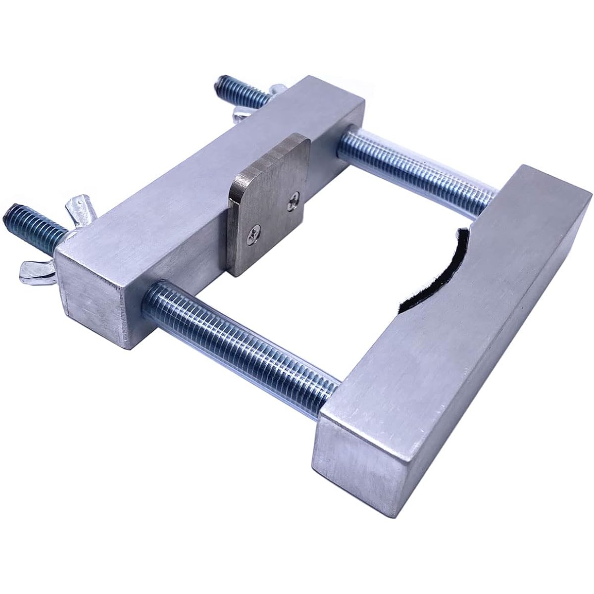 TUOREN Violin Repair Clamp Adjustable Violin Neck Fingerboard Tightening Clamp Clip Violin Making Routier Tools Silver