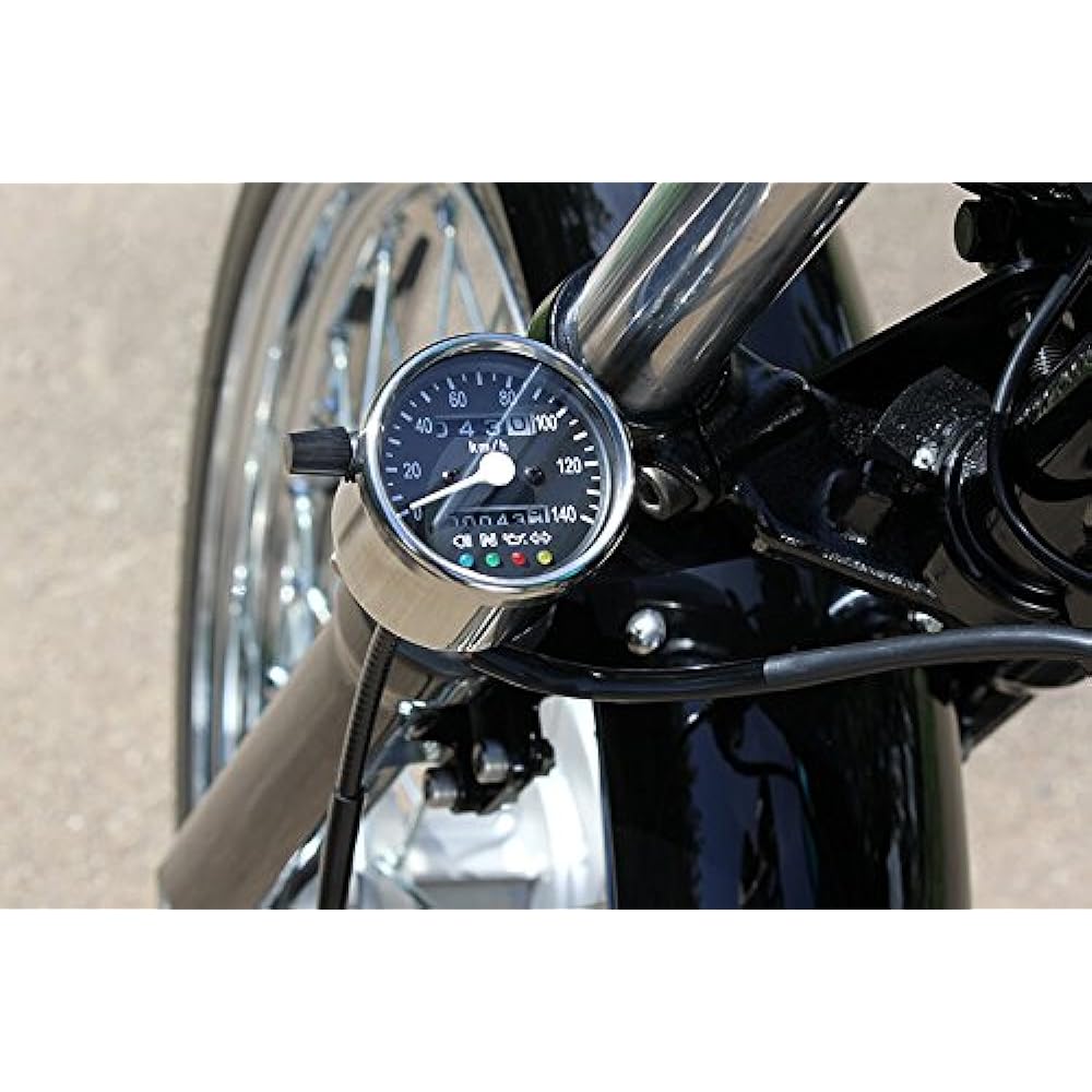 GOODS Side Mount Meter Kit φ60 with Indicator Lamp Estrella (~06' Disc) G7-00107