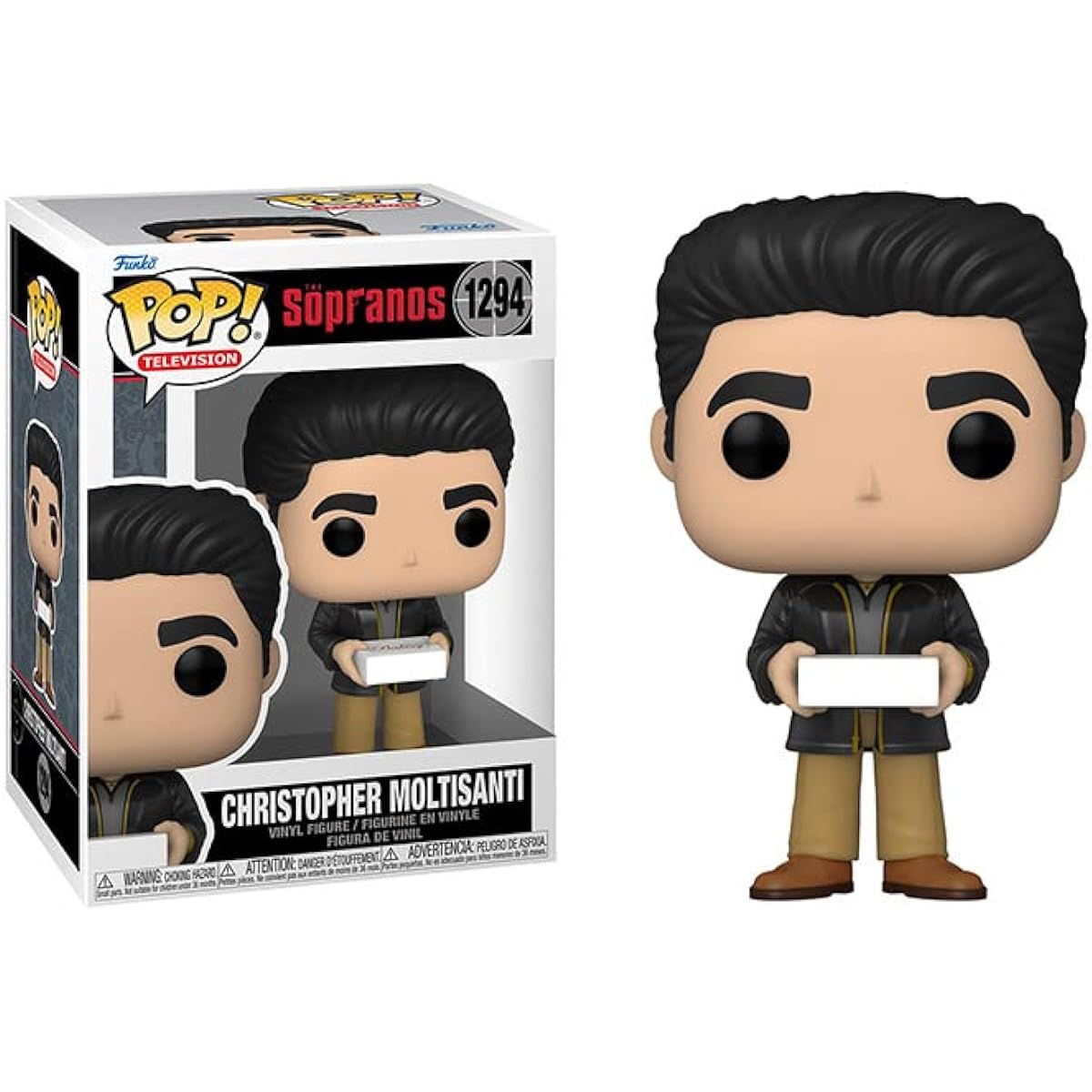 Funko Pop! TV: The Sopranos Vinyl Figure (Includes Compatible ToyBop Box Protector Case) (Christopher Moltisanti)