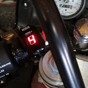 Speed Display Meter Kawasaki ZX-6R ZX6R ZX-6RR ZX6RR ZX10R ZX-10R Z750 Z1000 Z 750 Z 1000 1-6 Speed Motorcycle Gear Indicator Gear Display Meter