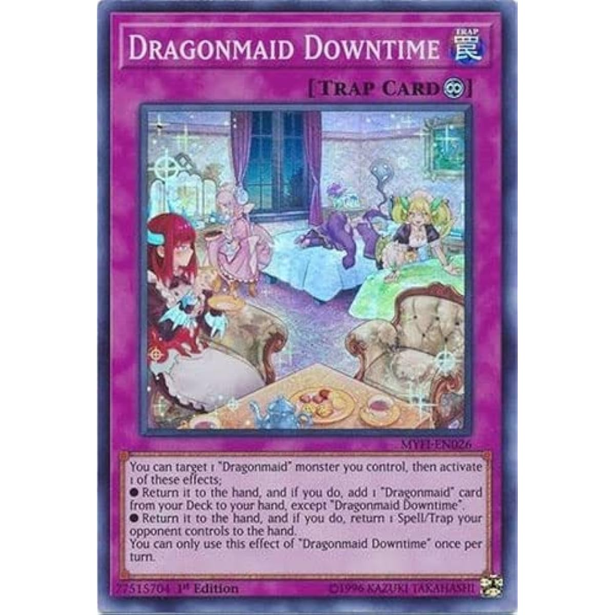 Dragonmaid Downtime MYFI-EN026 Super Rare 1st Edition