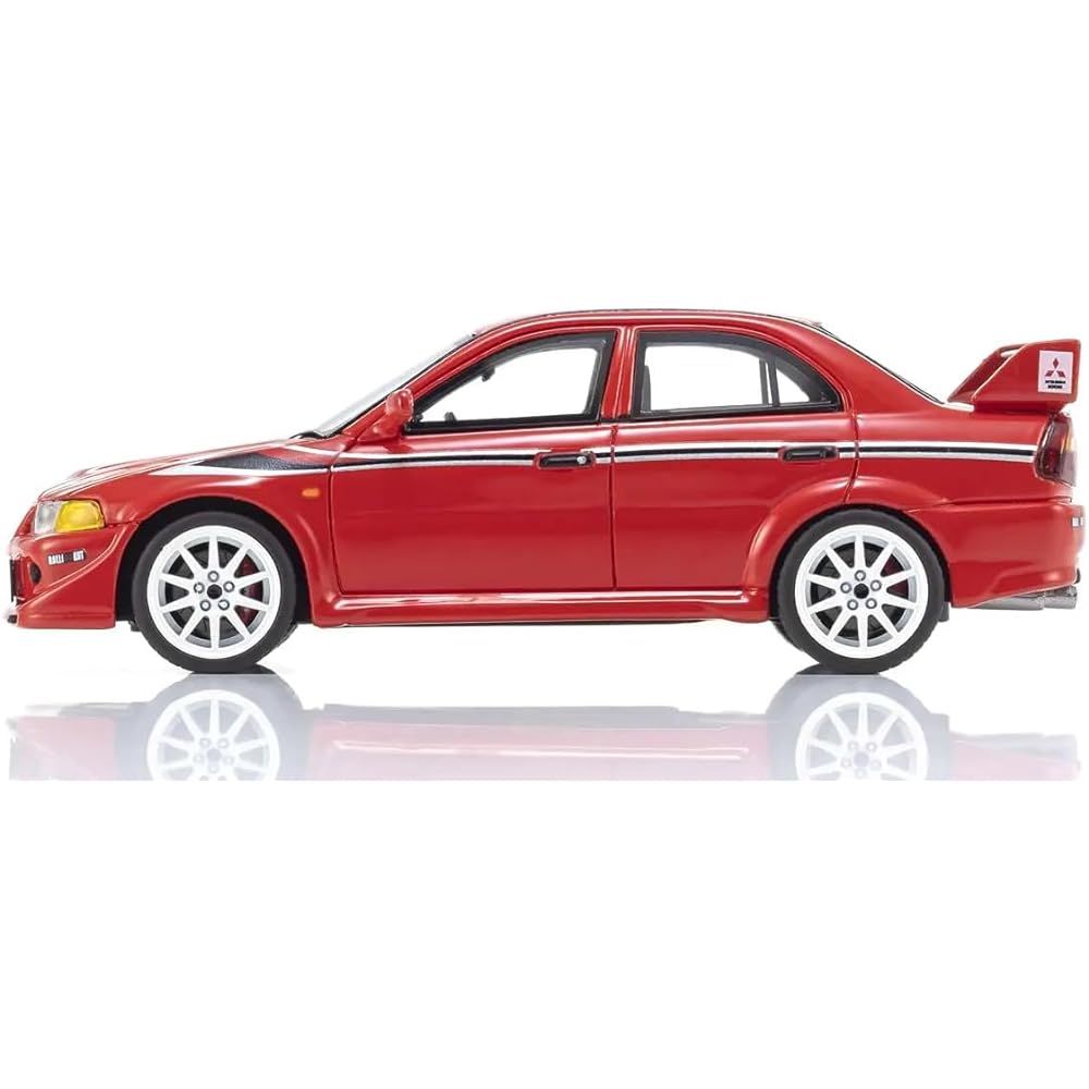 Kyosyo Original 1/43 Mitsubishi Lancer Evolution VI TME Red Finished Product