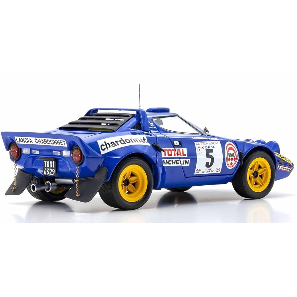 Kyosho Original 1/18 Lancia Stratos HF 1976 Tour de Corse #5 Completed Product KS08130C