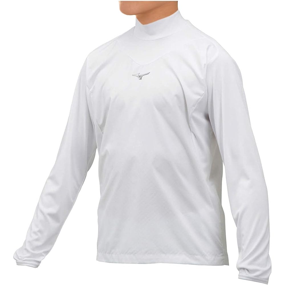 Mizuno Junior Boys Training Wear (Top) High Neck Long Sleeve Training Jacket 12JE8J33