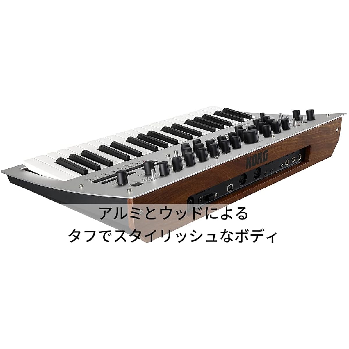 KORG 4-voice polyphonic analog synthesizer minilogue 37-key 16-step sequencer with oscilloscope and adapter included