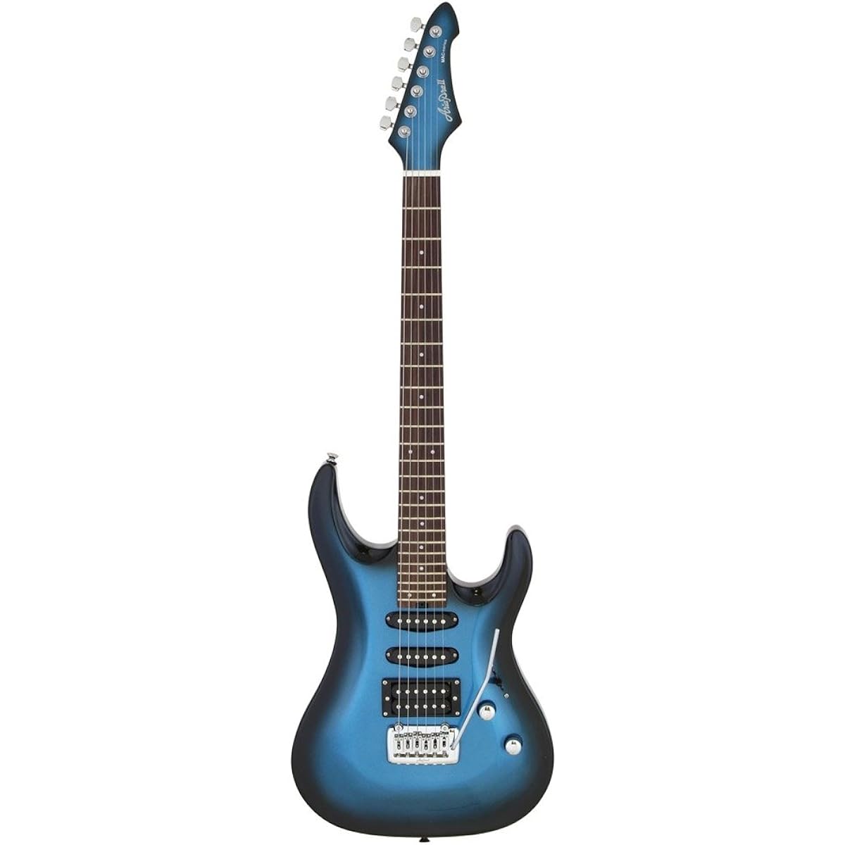 AriaProII AriaProII MAC series electric guitar SSH pickup specification Metallic blue shade MAC-STD MBS Soft case included