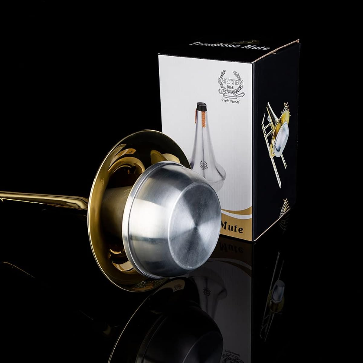 Rhythm Trombone Mute Trombone Mute Silencer Lightweight Aluminum Trombone Practice Mute