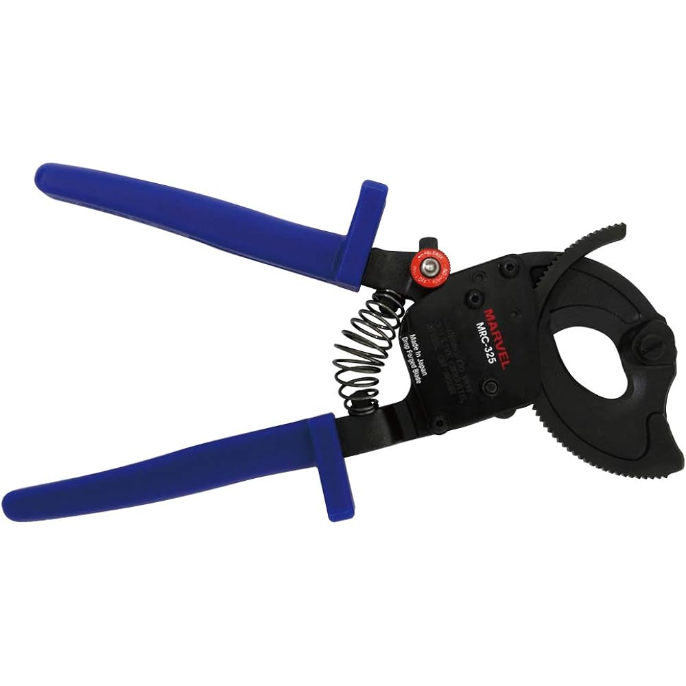 MARVEL Ratchet Cable Cutter MRC-325 Depth 26.2 x Height 3 x Width 9cm