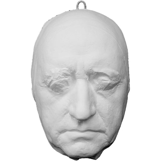 Plaster statue M-464 Goethe Death Mask H. 26cm