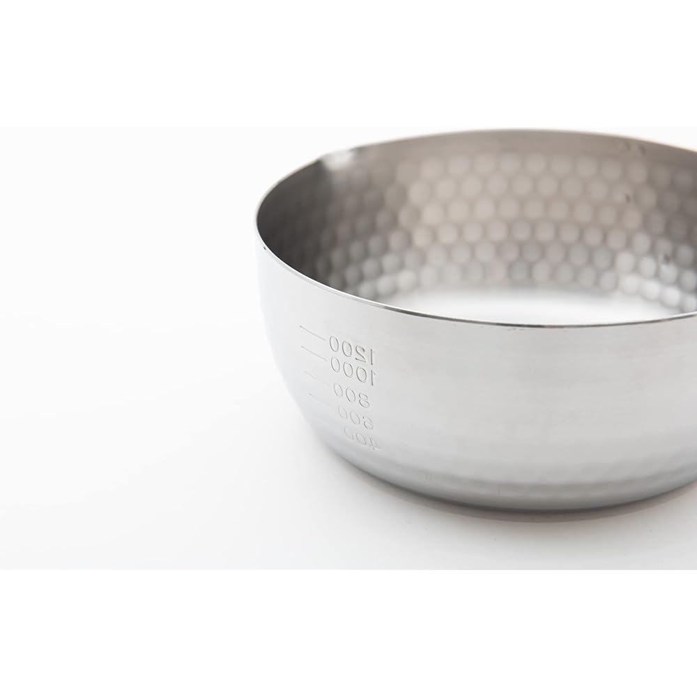 3 layer clad snow flat pot large (18cm)