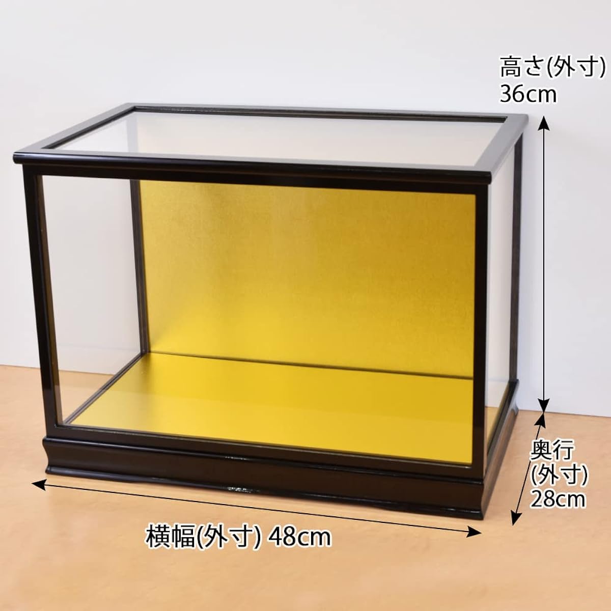 Doll Case Glass Case Glass Hina Doll Case Satsuki Doll Case Width 45 Depth 25 Height 30cm Kimekomi 10 Jinya