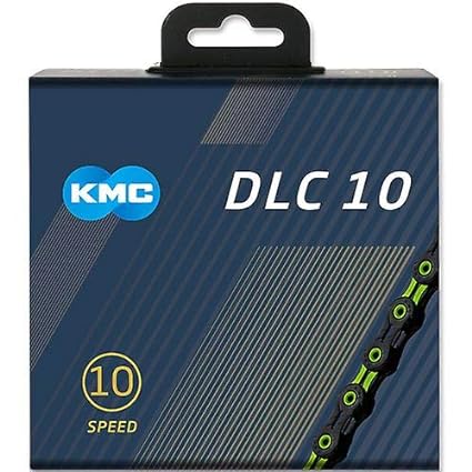 KMC DLC 10 Chain 116Links for 10S/10 Speed/10 Speed (Black) [Parallel Import]