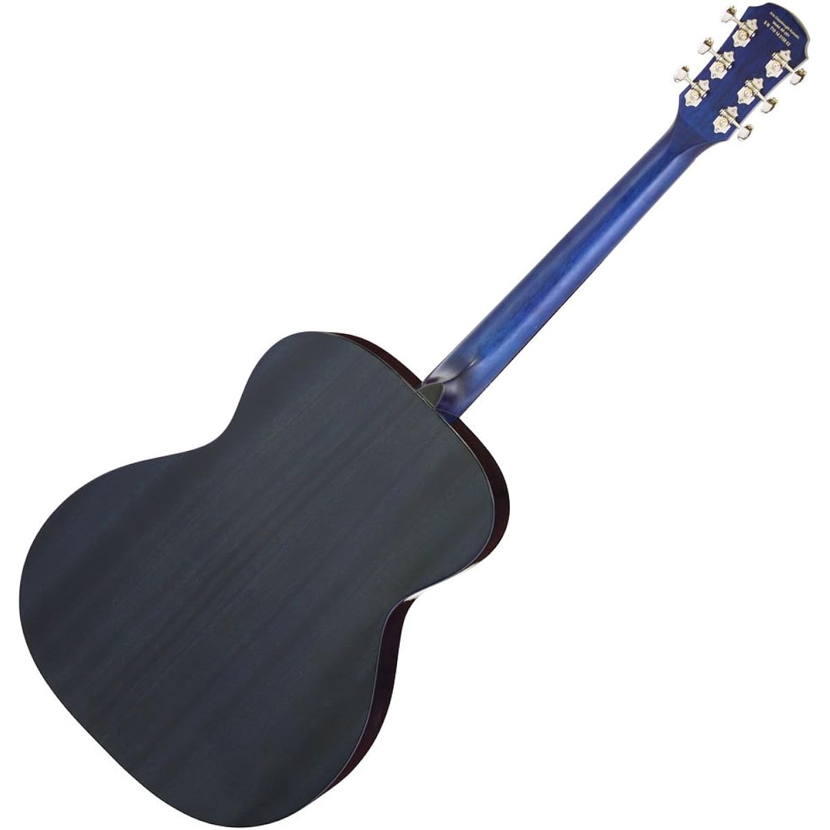 Aria Dreadnought Aria Dreadnought Series Acoustic Guitar Folk Size Blue Shade Soft Case Included AF-201 BLS