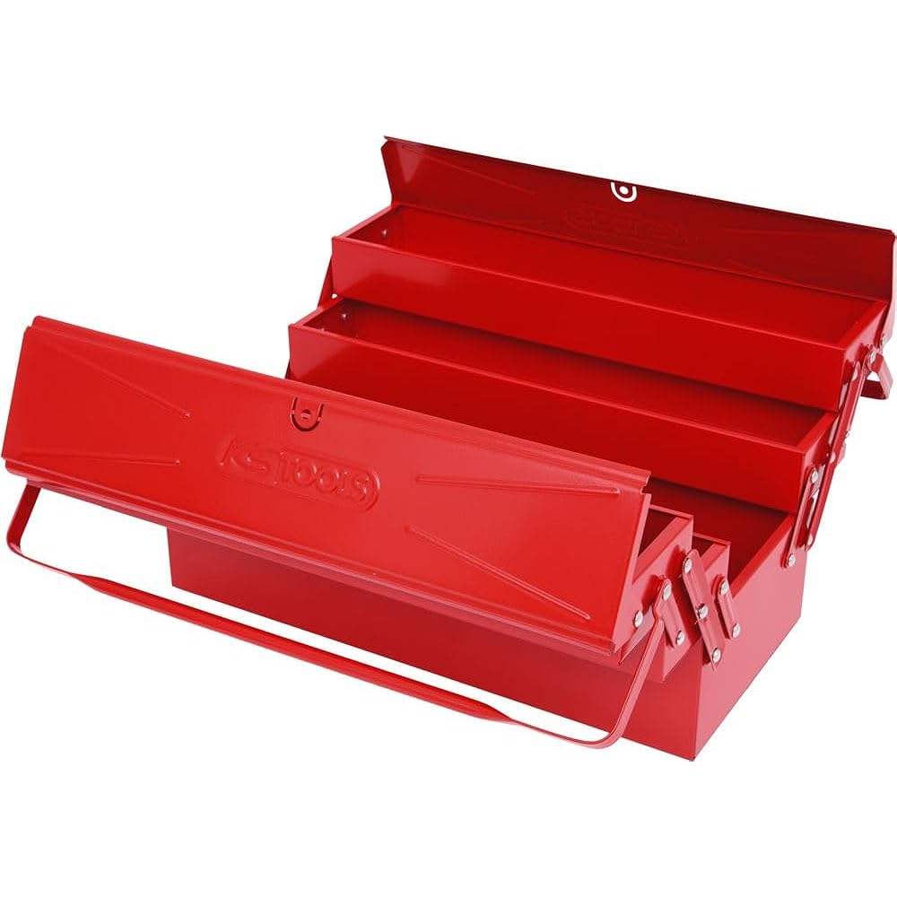 KS TOOLS Sheet steel toolbox 5 compartments 550mm 999.0125