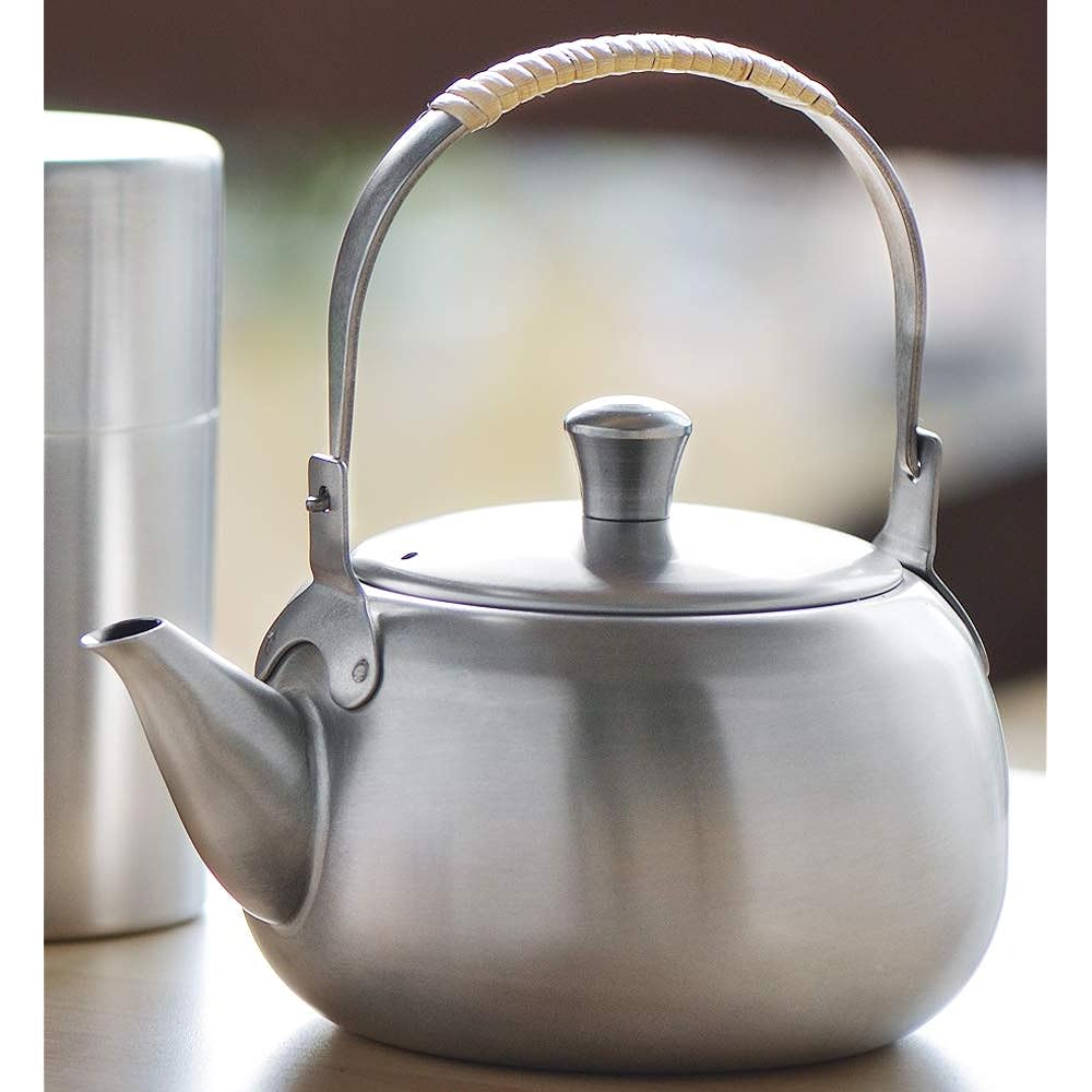 Yoshikawa Teapot Stainless Steel 500ml Made in Japan Green YJ2892