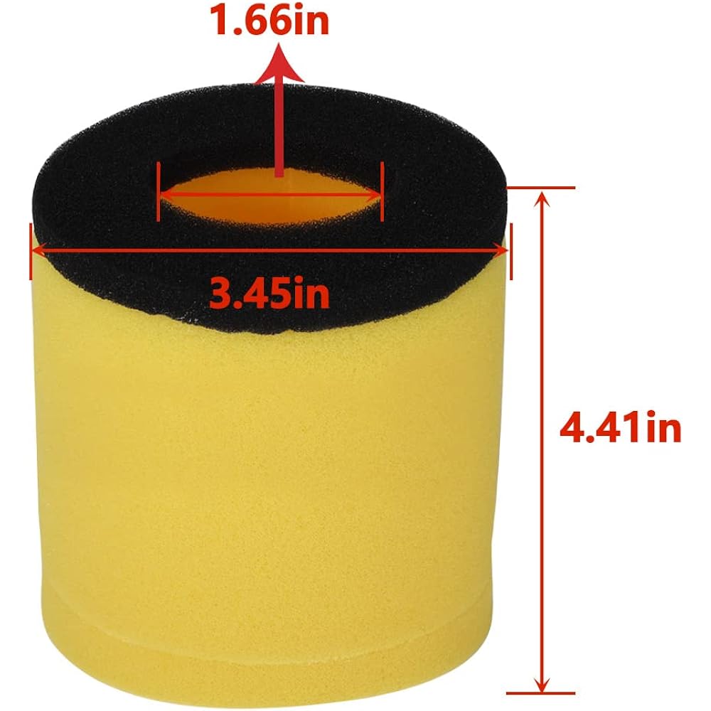 Tvent 13781-19B00 Air Oil Filter Suzuki Guadrunner 250 1987-2001 Guadrunner 250 2x4 4X4 1987-2002 1991-2002 King Quad 300 4X4 1991-2002