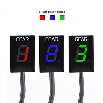 Speed Display Meter Moto Speed Digital Meter Ducati Monster 797 2017 2018 2019 Motorcycle Waterproof L 1-6 Level Gear Indicator Accessories