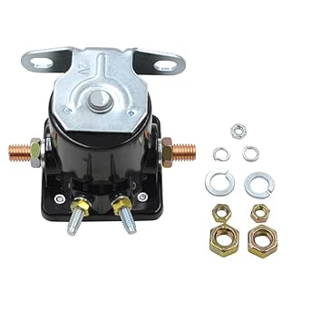 Starter Solenoid Relay Ford Hot Rod 12V Starter Relay Solenoid Heavy Duty SW3 12V B6AZ-11450-A SW3 B-6A-11450A C6AF C7AF C9AF SS588 F496