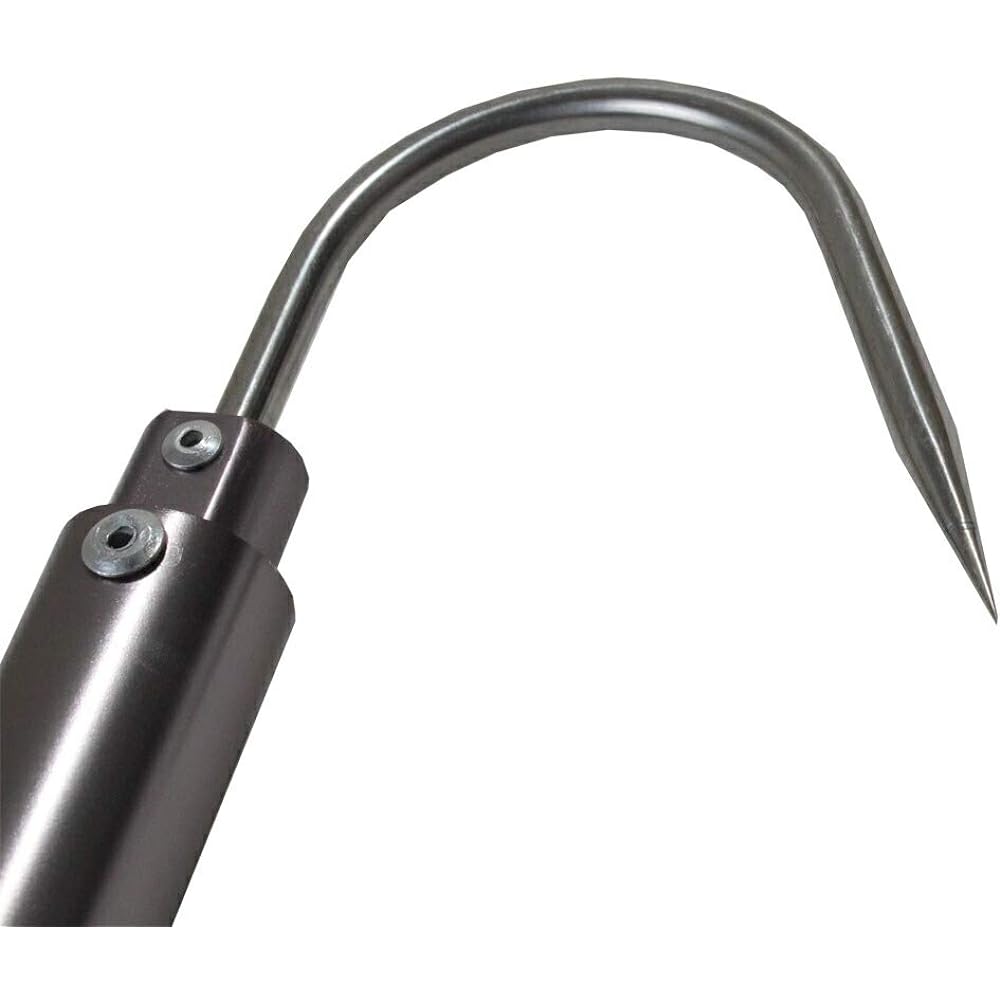 Gokuspe Gaff with telescopic scale When stored = 27cm / When used = 62cm