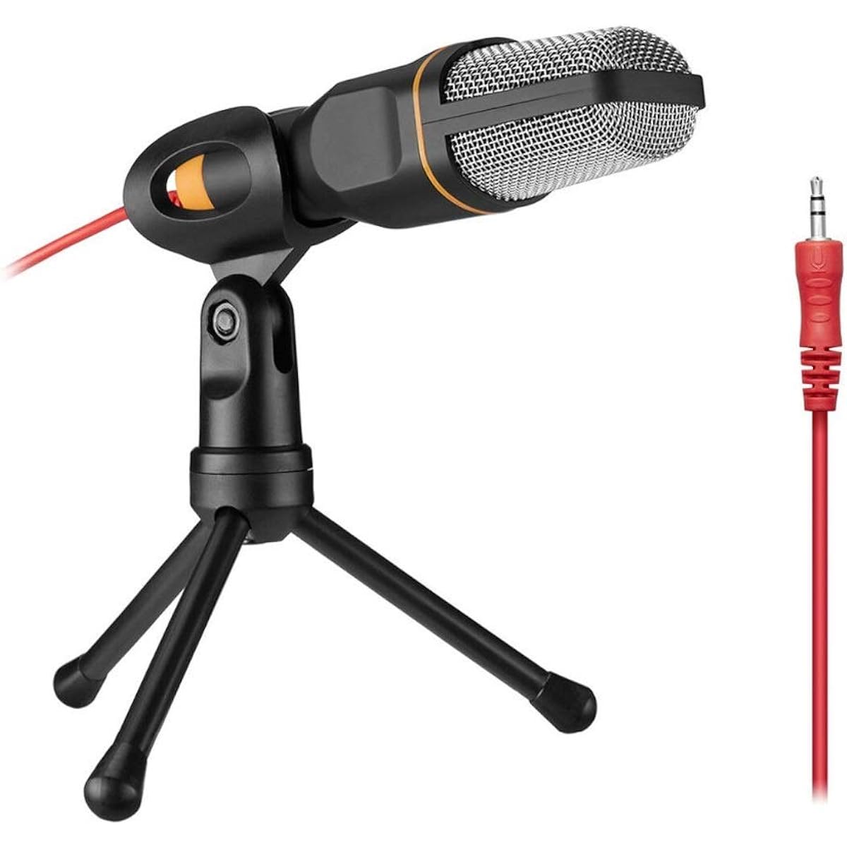 Metal USB Condenser Recording Microphone for Laptop KTV or Windows Recording Vocal Voiceover